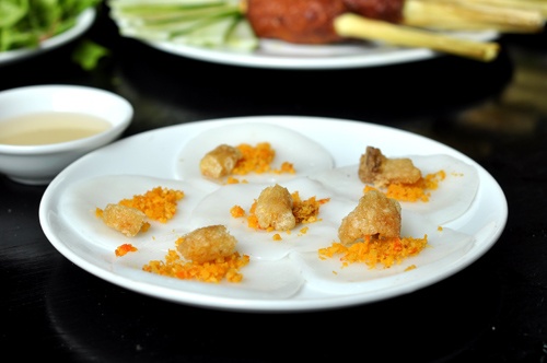 vien xoi ga boc la sen anh 12